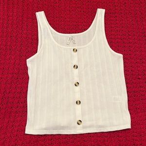 Mudd Junior Cropped Tank Top